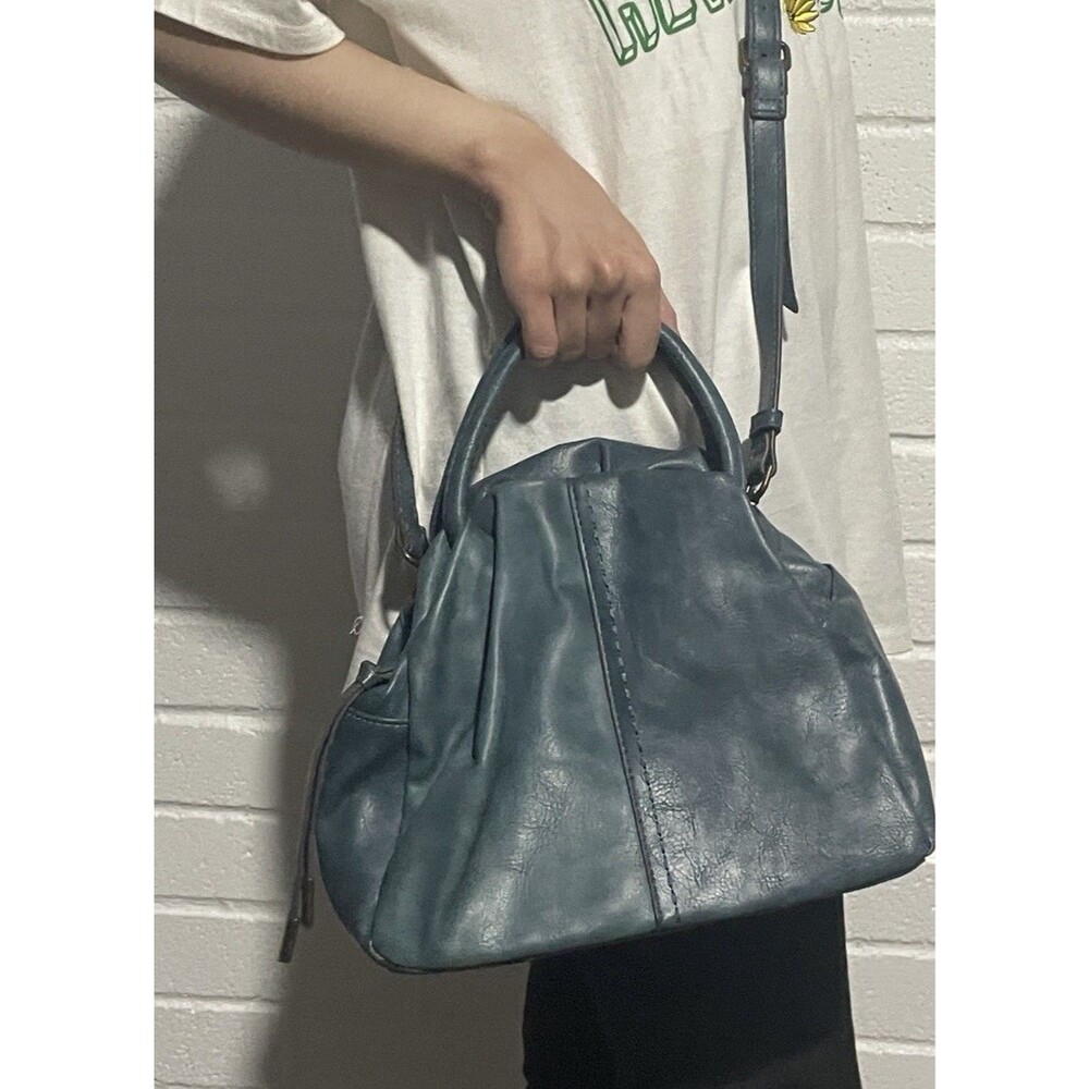 Vegan Leather Small Crossbody Bag Unique Design Handbag Purse